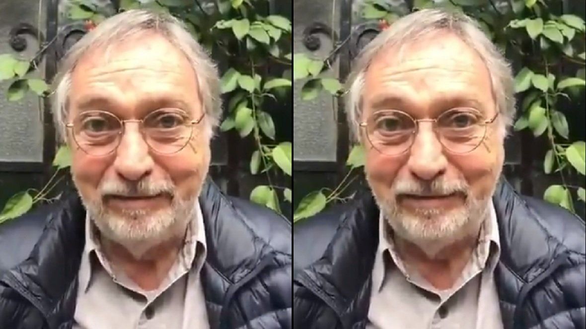 Entre lágrimas, Luis Brandoni convocó a una marcha: Nos van a escuchar