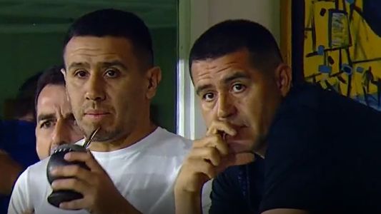 Boca-Vélez: el festejo de Juan Román Riquelme en gol decisivo de Morales