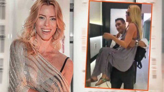 Por qué Nicole Neumann debió entrar a upa a hacer su programa