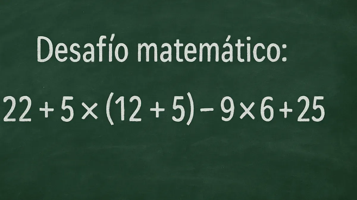 La regla esencial para resolver este desafío matemático es conocido como PEMDAS (por sus siglas en inglés) o jerarquía de operaciones.