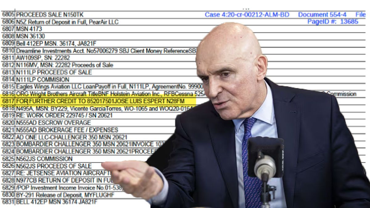 La transferencia de Fran Machado que complica al diputado José Luis Espert. (Foto: A24.com)