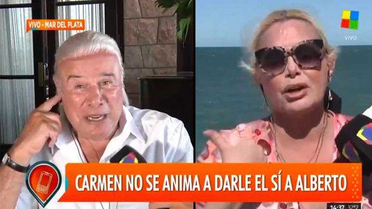La confesión de Alberto Martín: “Con Carmen Barbieri somos más que amigos”