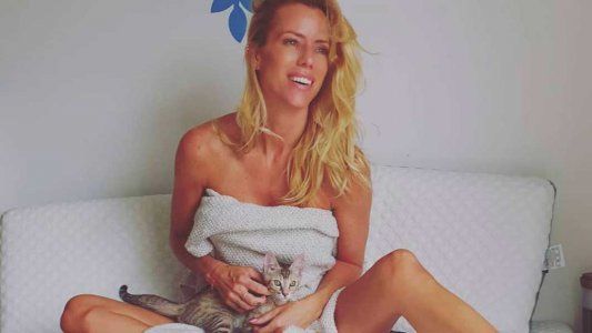Nicole Neumann espera la Noche buena con una foto prohibida para las redes