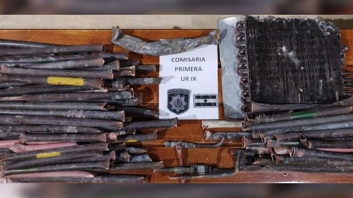 El material encontrado. Fuente: El Litoral.