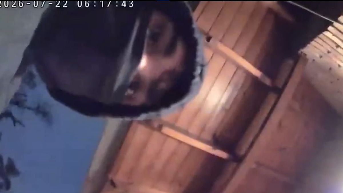 El dueño de la casa observó el ingreso de los sospechosos a través de las cámaras de seguridad conectadas de manera remota. (Foto: captura de video)