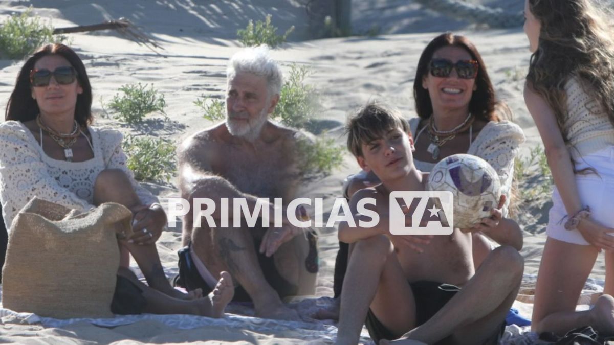 Fútbol, sol y mar: las fotos de las vacaciones familiares de Flor de la V en Punta del Este