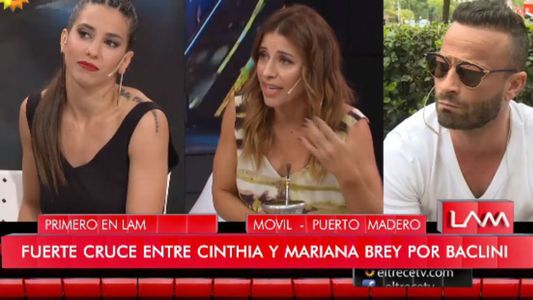 Cinthia Fernández y Mariana Brey se cruzaron fuerte: Bajá tres cambios