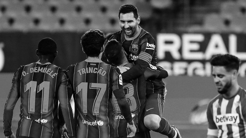 Sana costumbre: Messi fue suplente, entró y salvó al Barcelona, que le ganó sobre la hora al Betis