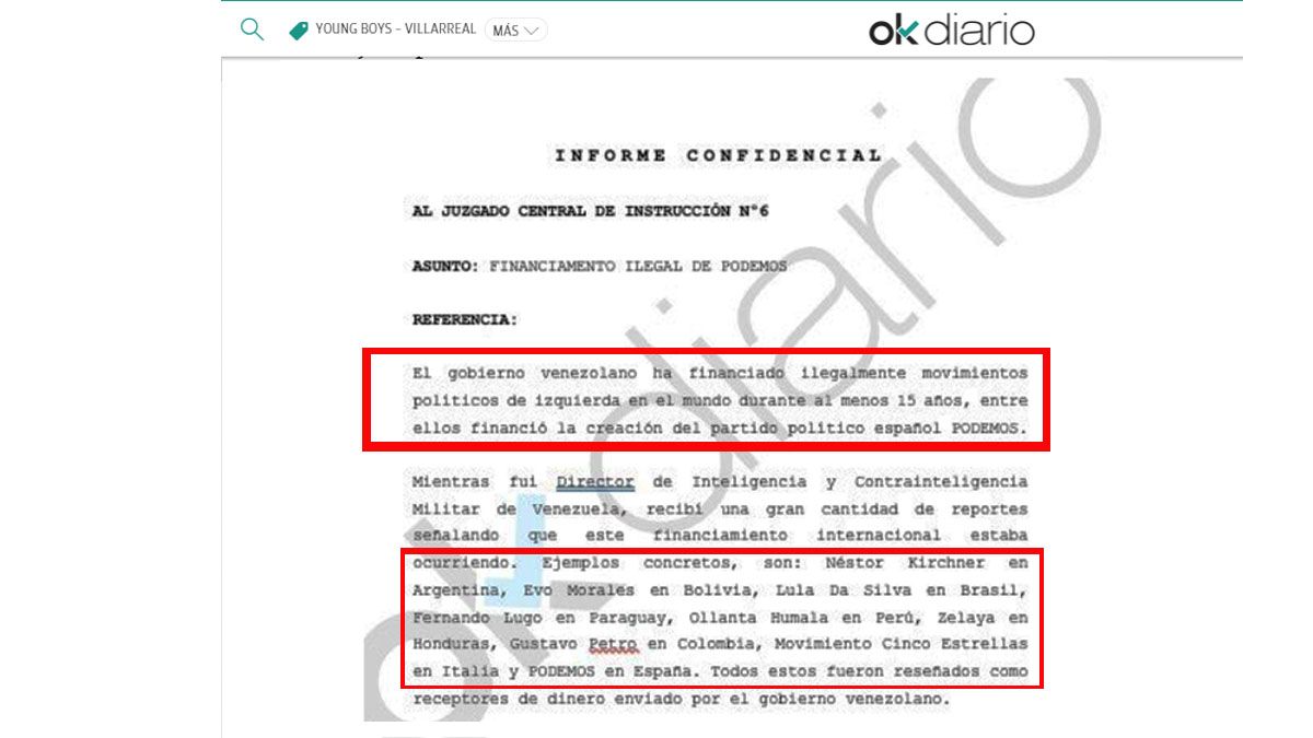 El ex general venezolano, Hugo Carvajal, reconoció el financiamiento ilegal a partidos políticos de sudamérica y de España  (Foto: OK Diario de España)