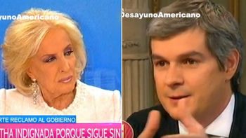 Mirtha Legrand le dijo las cosas en la cara a Marcos Peña