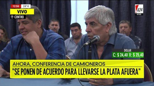 Moyano recargado: no descartó un paro de camioneros y atendió  a empresarios, Larreta y Urtubey