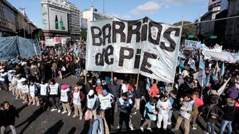 Organizaciones sociales marchan en CABA por salarios dignos y contra la pobreza