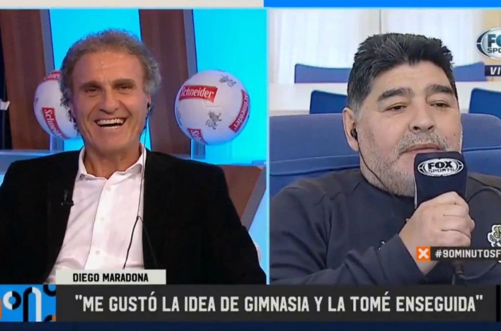 La gran charla entre Maradona y Ruggeri en 90 minutos