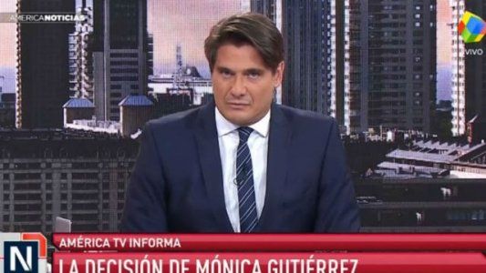 Guillermo Andino se quebró al hablar de la renuncia de Mónica Gutiérrez a América Noticias