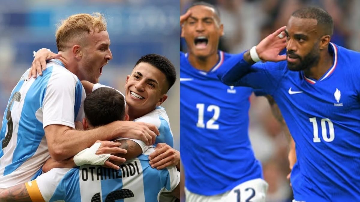 Cómo le fue a Argentina con Francia en fútbol en los Juegos Olímpicos a lo largo de la historia