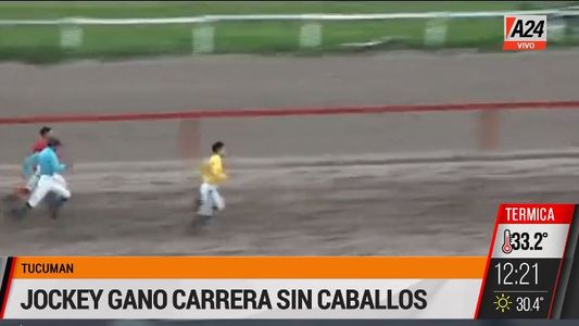 Tucumán: el jockey que es furor por ganar sin caballo