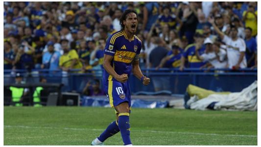 Con goles de Cavani y Palacios, Boca Juniors le ganó a Huracán por la tercera fecha del Torneo Apertura