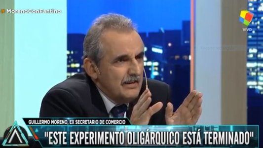Moreno sobre Macri: No tiene la cabeza de un emprendedor, sino de un rentista oligarca
