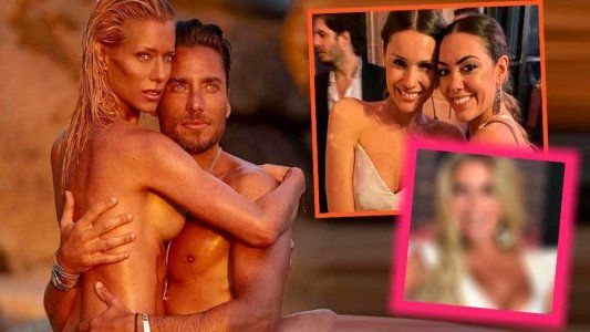 Matías Tasín, el ex Nicole Neumann, volvió al ruedo: besó a Flopy Tesouro en el casamiento de Pampita y ahora va por otra celebrity