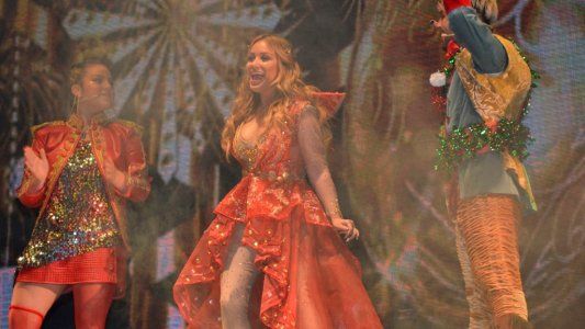 Karina La Princesita debutó con Una mágica Navidad, la obra que produce Flavio Mendoza