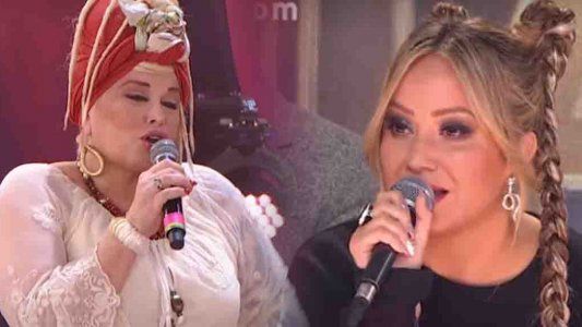 Carmen Barbieri enfrentó a Karina La Princesita quien sostuvo que se olvidó la letra de Siga el baile