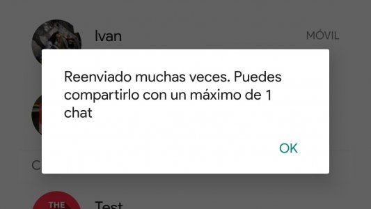 Whatsapp limita el reenvío de mensajes virales para evitar la desinformación