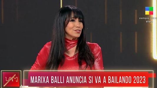 Marixa Balli le respondió en vivo a Marcelo Tinelli: ¿Se suma o no al Bailando 2023?