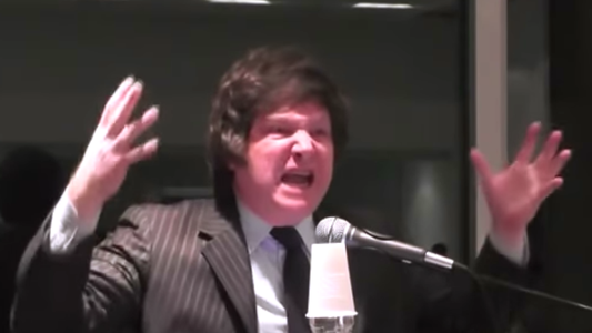 Javier Milei maltrató a una periodista salteña