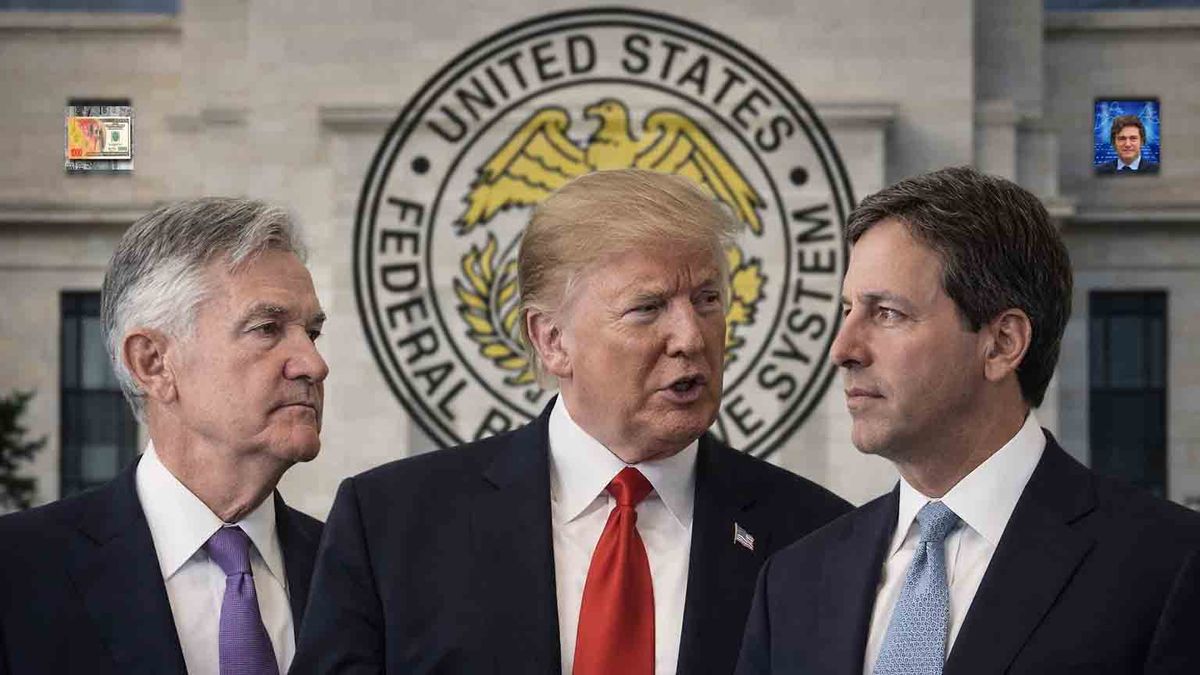 Donald Trump ya tiene reemplazante para Powell en la Reserva Federal (Foto: A24.com).