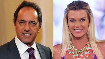 Reapareció Daniel Scioli y no quiso hablar sobre las acusaciones de Gisela Berger