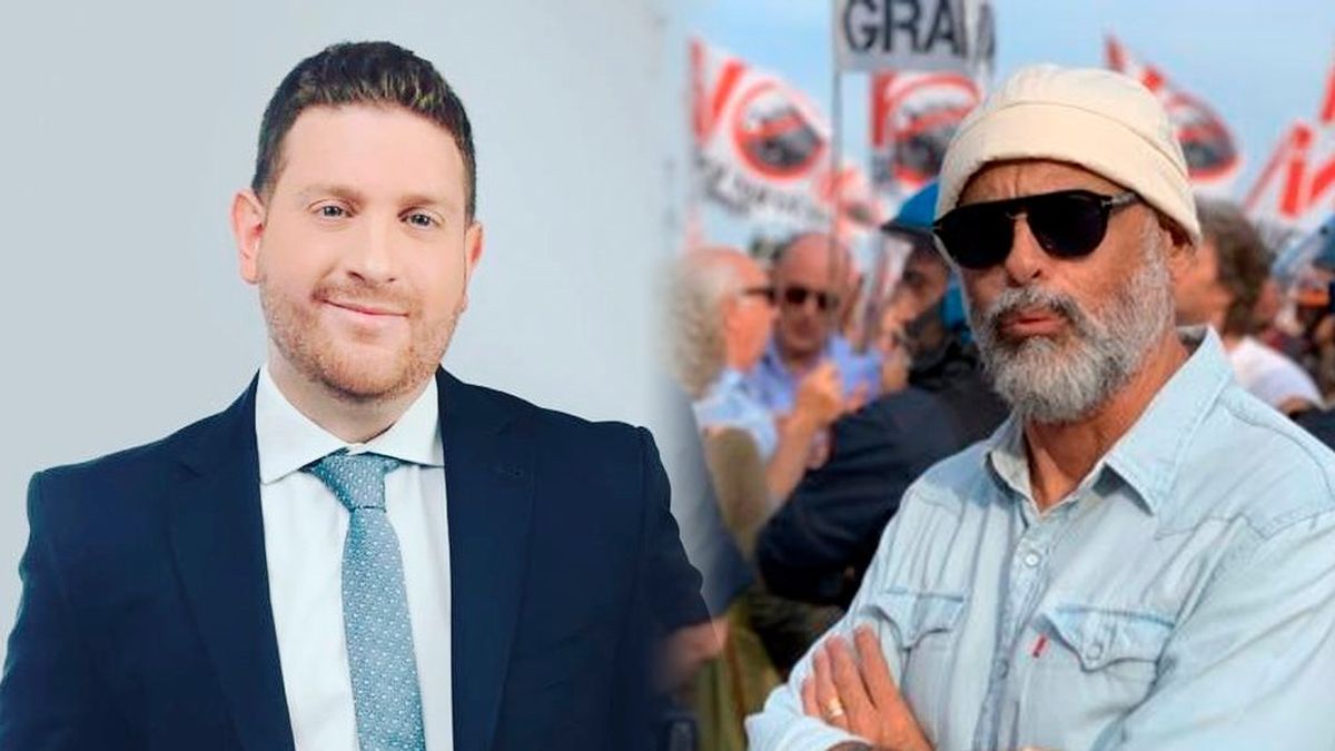 Jonatan Viale y Jorge Rial