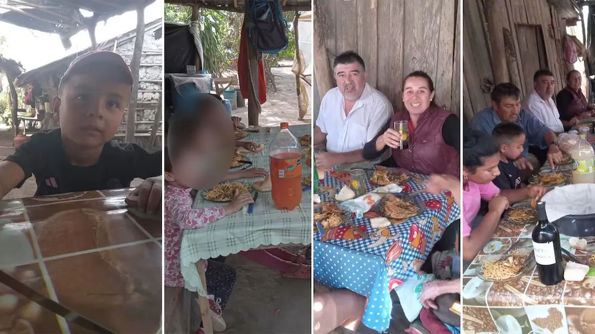 Las fotos del último almuerzo de Loan Peña. 
