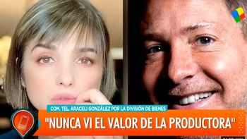 Contundente respuesta de Araceli González al comunicado de Adrián Suar sobre el conflicto de los bienes