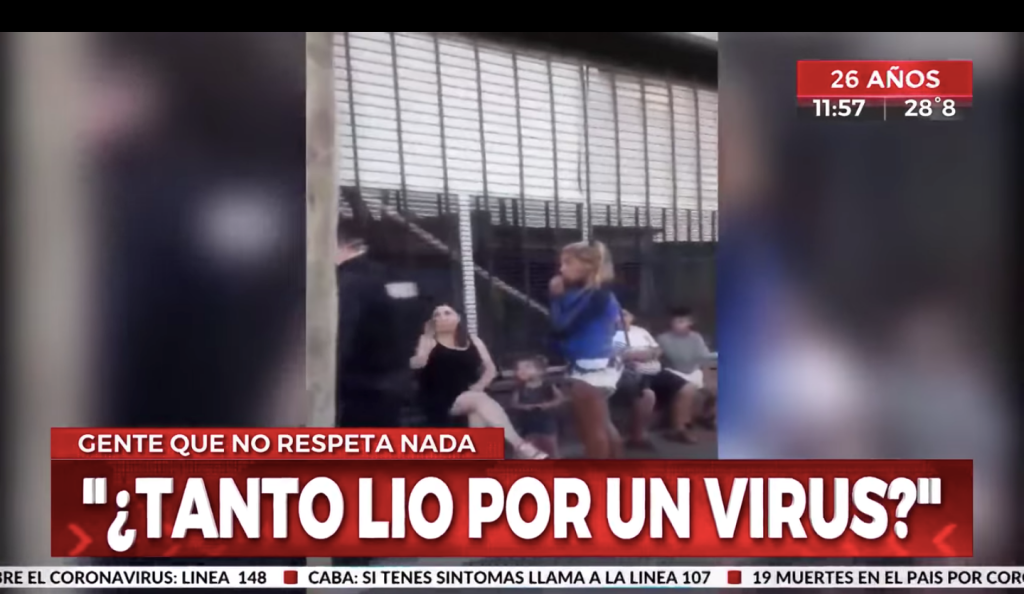 ¿Tanto lío por un virus?: la indignante respuesta de una mujer que violó la cuarentena