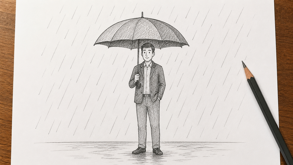 Test de la Persona Bajo la Lluvia: cómo dibujarlo correctamente en una entrevista laboral