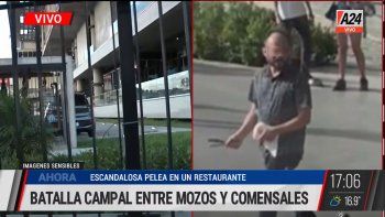 Vicente López: una discusión por la cuenta terminó en una pelea con cuchillos y golpes