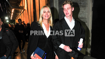 Balthazar, el hijo mayor de Valeria Mazza y Alejandro Gravier se recibió de Ingeniero industrial: todas las fotos