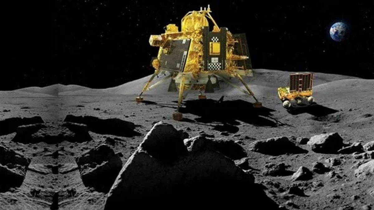 La misión en el lado oscuro de la luna buscará reservorios de agua en la Luna. (Foto: Gentileza Hindustan Times)