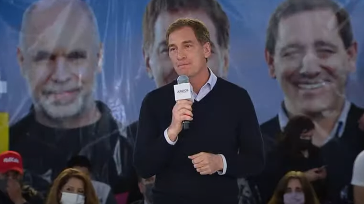 El precandidato a diputado nacional de Juntos por la provincia de Buenos Aires