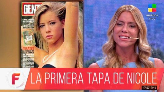 Nicole Neumann habló de su polémica tapa de revista Gente a los 12 años: Mi mamá me quiso...