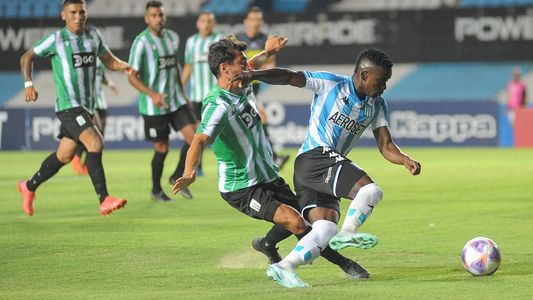 Racing empató ante Racing de Montevideo con un penal errado de Moralez