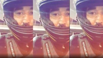 la furia de nacho viale porque no le cargaron nafta a su moto en una estacion de servicio: el motivo
