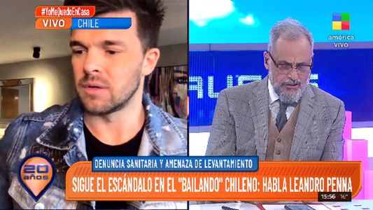 Leandro Penna polémico sobre la pandemia: bancó al modelo chileno por sobre el argentino