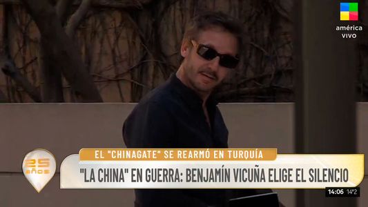 Devastado y en silencio: así se lo vio a Benjamín Vicuña tras el nuevo conflicto con La China Suárez y sus hijos
