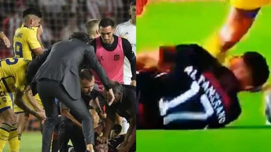¿Golpe en la cabeza? El video que prueba qué pasó con Altamirano minutos antes de la convulsión