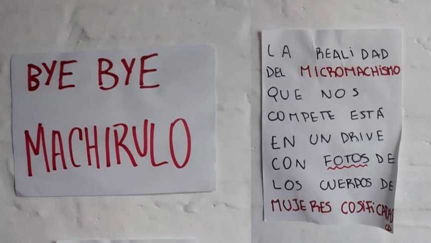 Un alumno creó una carpeta virtual con fotos de sus compañeras sin sus consetimientos y ellas lo denunciaron