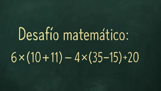 Desafío matemático: la cuenta que parece sencilla, pero esconde una trampa