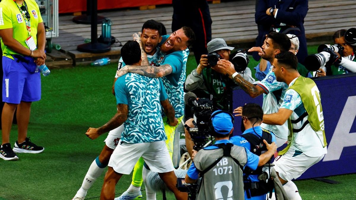 Portugal lo ganó sobre el final. (Foto: Reuters)&nbsp;