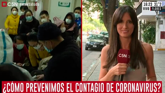 La primera periodista internada con fiebre alta y a la espera de los resultados del test de Coronavirus
