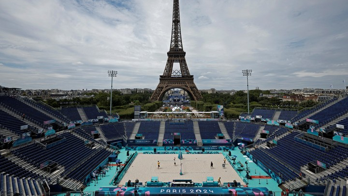 Todo listo para la inauguración. (Foto: gentileza Reuters)